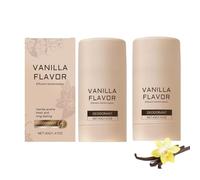 Vanilla Body Deodorant Stick, Natural Refillable Deodorant, Floral Body Deodorant Cream Stick, Long Lasting Protection, Travel Size Suitable for All Skin Types (2)