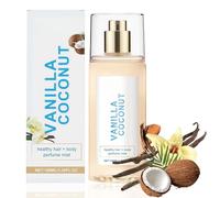 Vanilla Coconut Perfume,Body Mist Fragrance Spray,Perfume for Women,Body Spray Womens,Hair Perfume,Coconut Body Spray,Women's Perfume Oils,Long-Lasting Light Fragrance Mist,Hair Mist,100ml