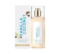 Vanilla Coconut Perfume for Women - 100ml Hair & Body Mist, Lightweight, Nourishing with Jojoba Oil, Long-Lasting Tropical Scent for Everyday & Travel (100ML, A)
