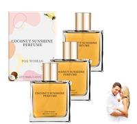 Vanilla Coconut Perfume,Long-lasting Vanillas Perfume,Long-Lasting Oil Concentrated Elegant Vanilla Scent for Everyday Errand - Dolce Fragrance (3PCS)