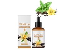 Vanilla Essential Oil, Natural Organic Vanilla Essence Oil for Skin, Body and Hair, Fragrance Oil for Candles and Soap Making, Long-Lasting Perfume Oil with Warm, Sweet Aroma (1)