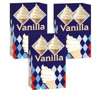 Vanilla Flavour Ice Cream Mix Carton 1L - Soft Serve Style Dessert Mix - Ideal for Ice Cream Machines - Smooth & Creamy Texture - Easy to Prepare (3)