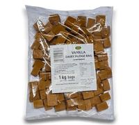 Vanilla Fudge 1kg Bulk Bag - Bulk Sweets - Traditional Cubes of Creamy Fudge - Sweets and Treats Wholesale®