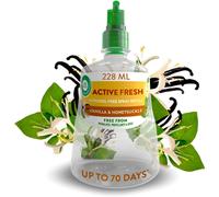 (Vanilla & Honey Suckle, 228 ml (Pack of 1)) Air Wick Aerosol-Free Automatic Air Freshener Spray Refill Fresh Odour Neutraliser, Lasts Up to 70 Days, Air freshener For Home