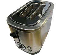 Vanilla Leisure 2 Slice Low Wattage 220V/240V Toaster, Stainless Steel