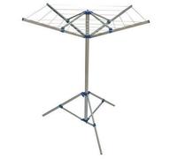 Vanilla Leisure Rotary 4 Arm Free Standing Clothes Towel Airer