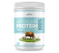 Vanilla Multi Collagen Protein Powder - 400g - Unsweetened - 5 Types of Collagen Peptides - Hydrolysed Grass Fed Bovine, Wild Caught Marine & Free-Ra
