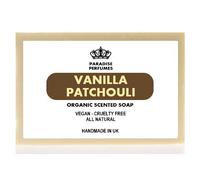 Vanilla Patchouli | Luxury Organic Scented Solid Soap | 50g | Cruelty-Free | Alcohol-Free | PPG | Handmade in UK | ECO Friendly