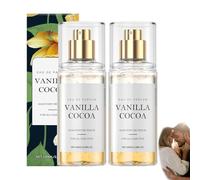 Vanilla Perfume For Women,Premium Vanilla Perfume Perfect For Her,Sweet Floral Scent,Long Lasting Fragrance,Hydrating Body Spray,Floral Scent For Women Everyday Fresh/Ness,Elegant Smell (2 PCS)