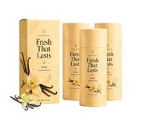 Vanilla & Pistachio Deodorant Stick, Korean Deodorant for Daily Use, Long Lasting Freshness for Women & Men, All-Day Odour Protection, Gentle on Sensitive Skin, 30g (3pc)
