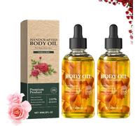 Vanilla Rose Body Oil,Handcrafted Premium Grade Oil for Skin and Hair,Body Oil After Shower,Natural Body Moisturizing Oil,Deeply Nourishing Hair Care and Body Oil,Nourishing Skin,Nails,and Hair (2)