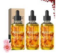 Vanilla Rose Body Oil,Handcrafted Premium Grade Oil for Skin and Hair,Body Oil After Shower,Natural Body Moisturizing Oil,Deeply Nourishing Hair Care and Body Oil,Nourishing Skin,Nails,and Hair (3)