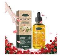 Vanilla Rose Body Oil, Handcrafted Premium Grade Oil for Skin and Hair, Nourishing Hair Care and Body Oil, Vanilla Body Oil,Body Oil After Shower,Body Oils for Women,Nourishing Skin, Nails (1)