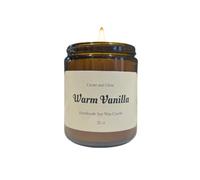 Vanilla Scented Candle 100% Handmade Soy Wax | Scent Promotes Sleep | Long Burning Candles: Up to 50 Hours Burn Time | Perfect Gifts for Women, Birthdays, Mother's Day, Anniversary, Valentines Day
