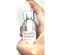 Vanilla Scented Luxury Room Spray/Mist 100ML - Silver Aluminium bottle with spray cap perfect for adding a little Vanilla scent into your room. Shipping on 48 Hour Tracked Service [Energy Class A++