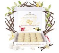 Vanilla & Seasonal Marshmallow Wax Melts: 16 x 6g Heart Shaped Aromatherapy Scent Infusion in a White Gift Box, Pet Friendly, Cruelty Free, Candle Alternative by Spotless Leopard