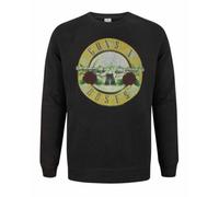 Vanilla Underground Amplified Clothing Mens Black Guns N Roses Sweatshirt (X-Large)