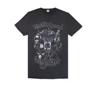 Vanilla Underground Amplified Clothing Mens Grey Motorhead Short Sleeved T-Shirt (Medium)