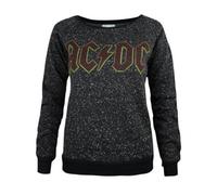 Amplified Clothing Black Ac/Dc Sweatshirt Womens