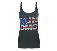Vanilla Underground Amplified Clothing Womens Grey Run DMC Vest - Small