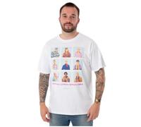 Vanilla Underground Barbie Mens White Ken Serving Lewks Short Sleeved T-Shirt (Xx-Large)