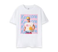 Barbie Mens White Kencore Short Sleeved T-Shirt - X-Large