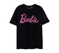 Vanilla Underground Barbie Womens Black Classic Logo Short Sleeved T-Shirt (Xxx-Large)
