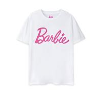 Vanilla Underground Barbie Womens White Classic Logo Short Sleeved T-Shirt (Small)