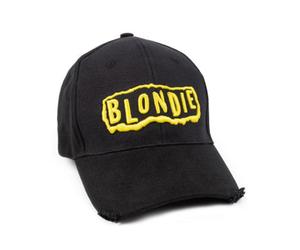 Vanilla Underground Blondie Unisex Black Logo Adjustable Curved Peak Cap (One Size)