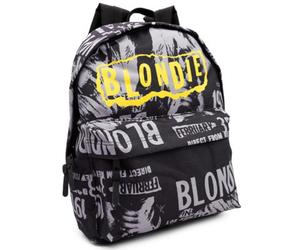 Vanilla Underground Blondie Unisex Black Logo Backpack (One Size)