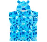 Vanilla Underground Blue's Clues & You! Unisex Kids Blue Poncho Towel (One Size)