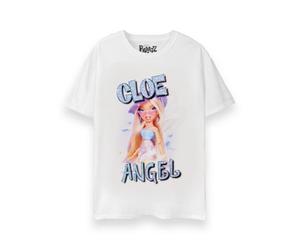 Vanilla Underground Bratz Womens White Cloe Short Sleeved T-Shirt (Small)