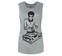 Vanilla Underground Bruce Lee Womens Grey Character Vest - Medium