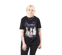Vanilla Underground Charmed Power of 3 Unisex Black Short Sleeved T-Shirt | Charmed Graphic Tee | Magical Power Trio Design | Witchcraft Inspired Apparel | TV Series Merchandise Gift