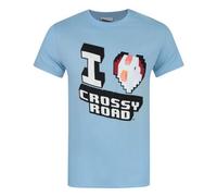 Vanilla Underground Crossy Road Mens Blue Logo Short Sleeved T-Shirt (Medium)