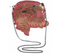 Vanilla Underground Danielle Nicole Womens Pink Gryffindor Lion Cross Body Bag (One Size)