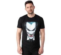 Vanilla Underground Dc Comics Mens Black The Joker Short Sleeved T-Shirt (Large)