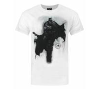 Vanilla Underground Dc Comics Mens White Batman Short Sleeved T-Shirt (Xx-Large)