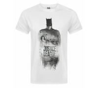 Vanilla Underground Dc Comics Mens White Justice League Short Sleeved T-Shirt (Large)