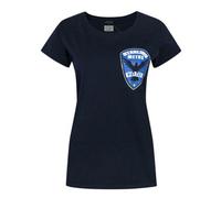 Vanilla Underground Dc Comics Womens Blue Arrow Short Sleeved T-Shirt (Large)