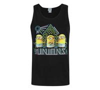 Vanilla Underground Despicable Me Mens Black Minions Vest - Large