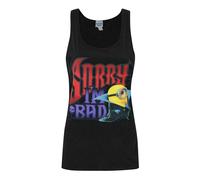 Vanilla Underground Despicable Me Womens Black I'M Bad Vest - Large