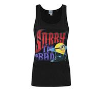 Vanilla Underground Despicable Me Womens Black I'm Bad Vest (X-Large)