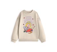 Vanilla Underground Disney Lizzie Mcguire Womens Beige Book Sweatshirt (X-Large)