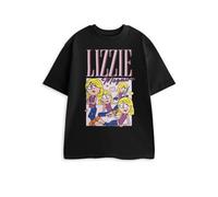 (Small) Disney Lizzie Mcguire Short Sleeved T-Shirt (Womens Black)