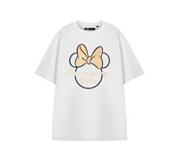 Vanilla Underground Disney Minnie Mouse Womens White Mother Of The Bride Hen Party Short Sleeved T-Shirt (Xx-Large)