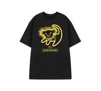 Vanilla Underground Disney Unisex Black Lion King Adults Short Sleeved T-Shirt (X-Large)
