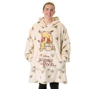 Vanilla Underground Disney Womens Beige Winnie The Pooh Blanket Hoodie (One Size)