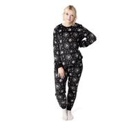 Long Sleeve Long Leg Pyjama Set Disney Black L