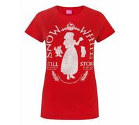 Vanilla Underground Disney Womens Red Snow White Short Sleeved T-Shirt (X-Large)